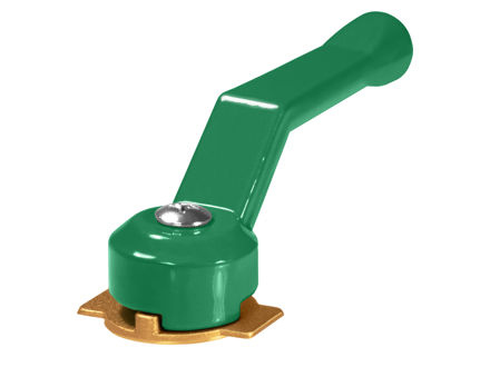 Hand lever for ball valves