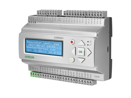 Corrigo Ardo 3.6, E models - configurable controllers for ventilation.