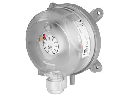 DBL-205E, Differenzdruckschalter für Luft und nicht korrosive Gase