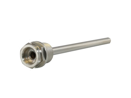 Wells and mounting brackets for thermostats