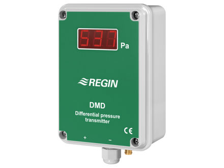 DMD-C – Differenzdrucktransmitter mit integriertem Regler und Display