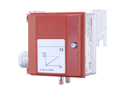 DTL1 – Differenzdrucktransmitter für Luft und nicht korrosive Gase (Niederdruck)