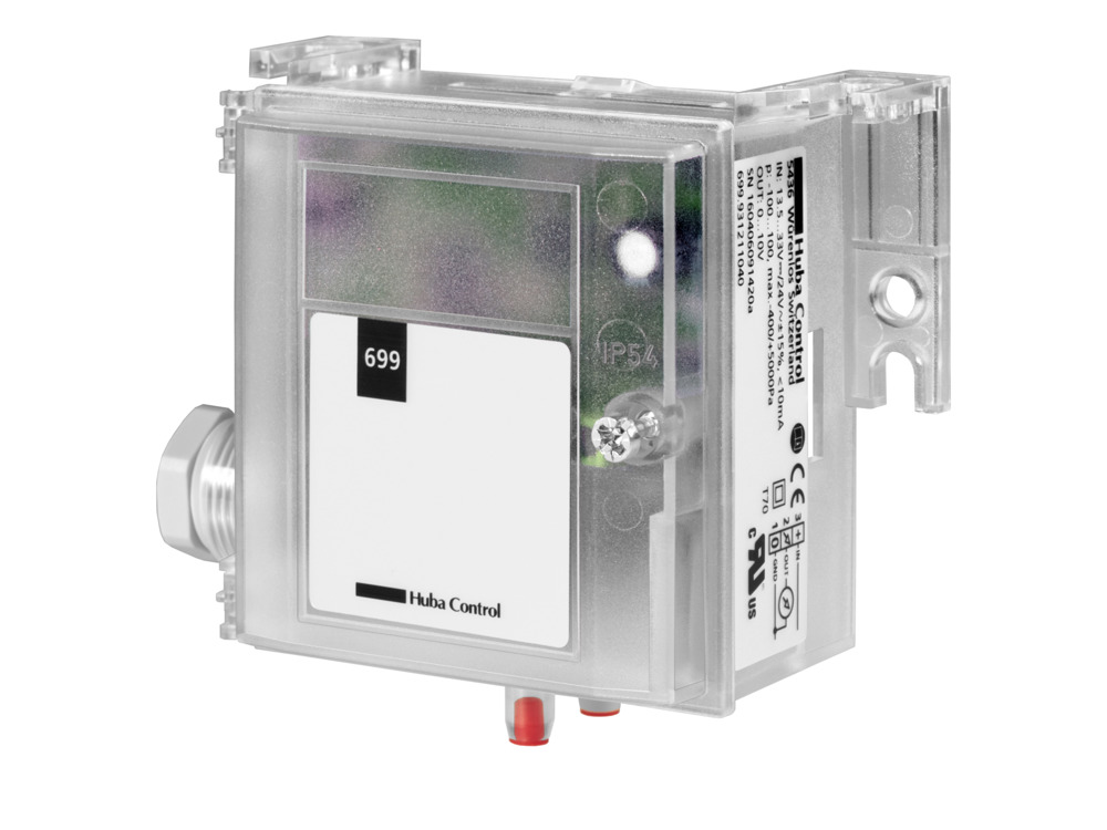 DTL150, Differential pressure transmitter for air and noncorrosive