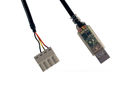 E-CABLE2-USB, PC-cable for EXOclever, EXOflex, EXOcompact, Corrigo, Exigo and EXOdos