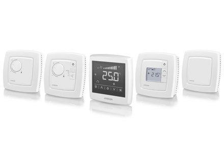 Room unit with touch display