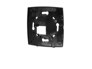 ED-RUD-2-FM-BLACK, Backplate for flush mounting of ED-RUD-2