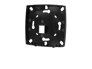 ED-RUD-2-WM-BLACK, Backplate for wall mounting of ED-RUD and ED-RUD-2