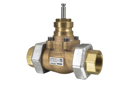 ETVS - 2-way control valves, DN15-50, kvs 0.25-40, 20 mm stroke, DZR