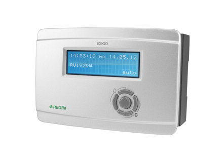 RU190DW-1, Exigo RU – Kompaktregler für Heizung, 230 V