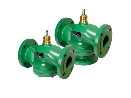 GF - 2- and 3-way control valves, DN25-200, kvs 6.3-550, DIN-standard