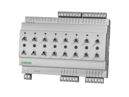 I/O module with 8 digital and 8 analogue outputs