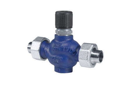 2-way valves, DN15-40, cast iron, 5.5 mm stroke