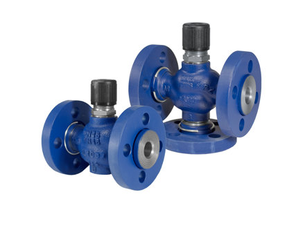 2- and 3-way flanged control valve