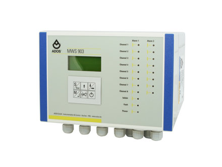 MWS-903, Centrale de détection multi-canaux (8) multi-zones