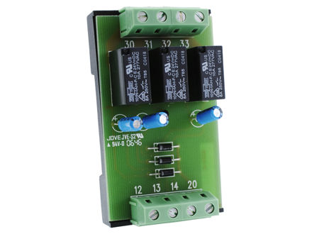 Relay unit for Regio RC-...F... controllers in fan-coil applications