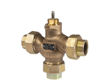 RGVA – 3-Wege-Regelventil, DN15-50, Kvs 0,63-40, Messing, Hub 14 mm