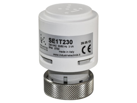 Actionneurs thermiques 100/140 N, course de 2,5 mm
