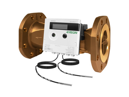 Flanged ultrasonic energy meters