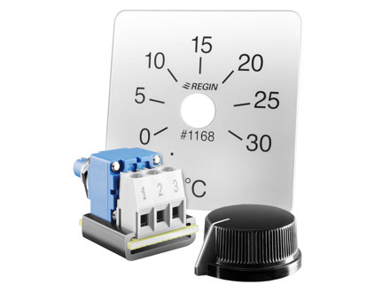 Setpoint device for panel mounting, for use with the TTC-series and the Pulser series