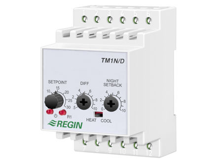 TM1N – Thermostat, 1-stufig, DIN-Schienenmontage