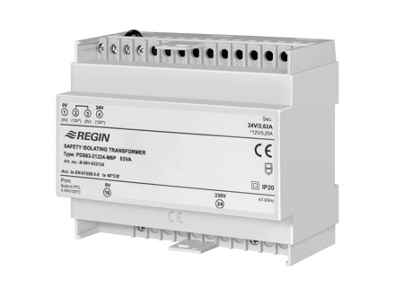 TRAFO63/D, Transformer, 63 VA, DIN-rail mounting