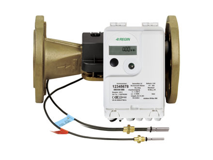 Combined flanged ultrasonic energy meters