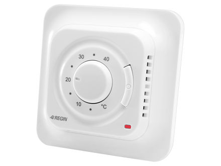 Thermostat for underfloor heating, with sensor