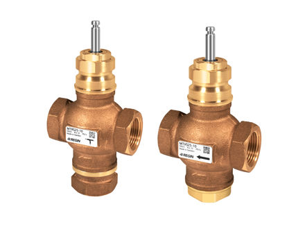 MTVS, MTRS - 2- and 3-way control valves, DN15-50, kvs 0.63-39, 20 mm stroke, DZR