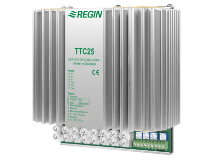 TTC25 – Elektroheizungsregler, 3 Phasen, 210...415V, 25A, DIN-Schienenmontage