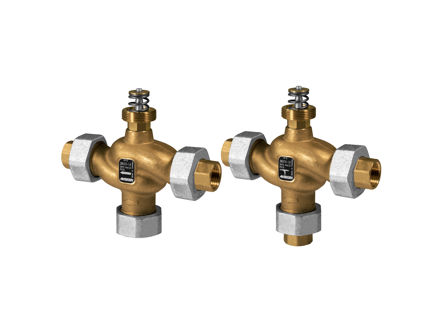 ZMD - 2- and 3-way control valves DN15-40, kvs 0.25-25, 5.5 mm stroke