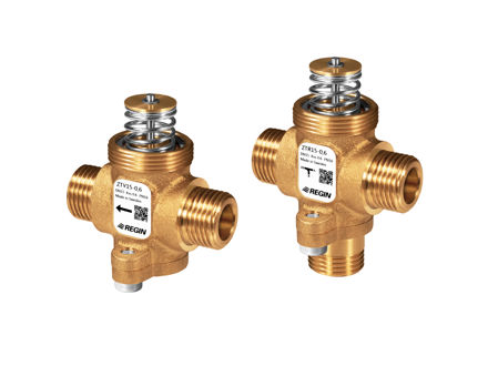 ZTV / ZTR - 2- and 3-way control valves DN15-25, kvs 0.25-7.0, 5.5 mm stroke